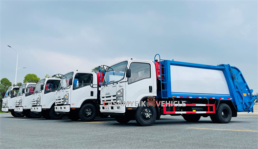 Myanmar/Garbage truck/Municipal gabage transport