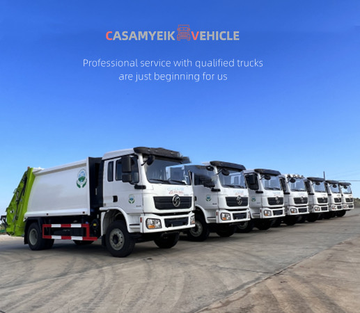 South Africa/ Compressed garbage truck/ Municipal purpose